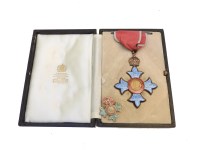 Lot 112 - A George VI Most Excellent Order of the British Empire Commander (CBE)