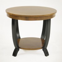 Lot 152 - An Art Deco walnut coffee table