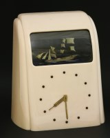 Lot 161 - An Art Deco 'Vitascope' clock