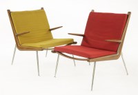Lot 334 - Two 'Boomerang' chairs