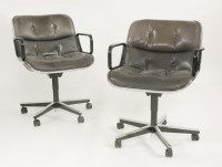 Lot 479 - A pair of 'Executive' chairs