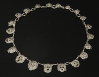 Lot 202 - An Italian Archaeological Revival necklace