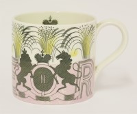 Lot 249 - A Wedgwood 1953 Queen Elizabeth II coronation mug