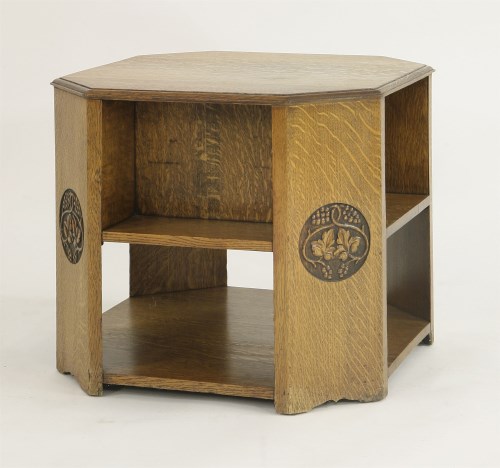 Lot 83 - An Arts and Crafts oak book table