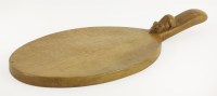 Lot 124 - An oak breadboard