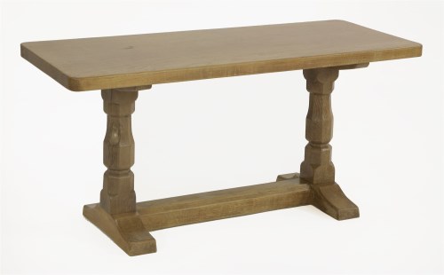 Lot 129 - A Robert 'Mouseman' Thompson coffee table