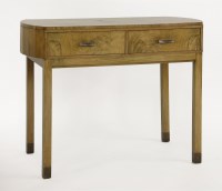 Lot 181 - An Art Deco walnut side table