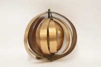 Lot 354 - A Danish copper light fitting
