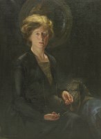 Lot 114 - *Cyril Frost (1880-1971)
PORTRAIT OF A WOMAN