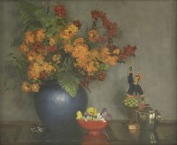 Lot 116 - Attributed to Herbert Davis Richter (1874-1955)
A STILL LIFE OF A VASE OF FLOWERS