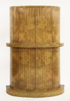Lot 232 - An Art Deco burr walnut cocktail cabinet