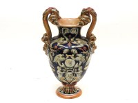 Lot 228 - A late 19th century Cantagalli lustre vase