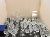 Lot 212 - A large quantity of cut crystal glassware