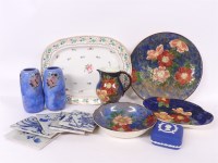 Lot 347 - A Royal Doulton pottery charger