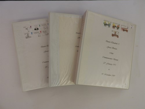 Lot 131 - Three albums of GB commemorative stamps