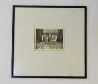 Lot 519A - Edward Gorey
THEATRE BOX WITH SPECTATORS
Signed and numbered in pencil