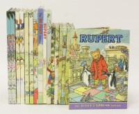 Lot 382 - A collection of 17 Rupert The Bear annuals