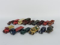 Lot 293 - A collection of vintage Dinky commercial vehicles