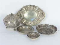 Lot 144 - Silver items: some Persian