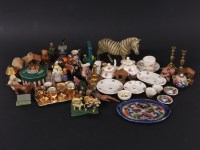 Lot 138 - A collection of dolls tea china and miniature toys