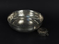 Lot 169 - A Middle Eastern silver bowl