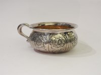 Lot 181A - A silver chamber pot