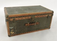 Lot 1309 - An early 20th century steamer trunk by Goyard