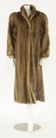Lot 1108 - A Saga caramel mink mid-length fur coat