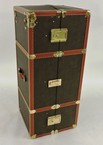 Lot 1311 - A rare Mulberry full-size wardrobe trunk
