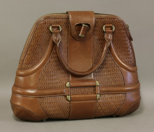 Lot 1302 - An Alexander McQueen brown leather 'Novac' bag