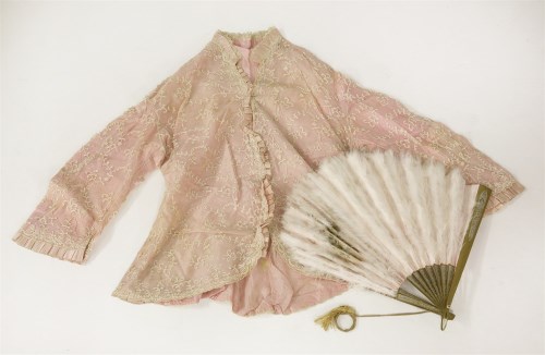 Lot 1188 - An Edwardian pink silk jacket