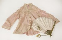 Lot 1188 - An Edwardian pink silk jacket