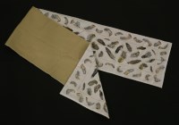 Lot 1050 - An Hermès silk and angora scarf