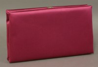 Lot 1292 - A Giorgio Armani silk clutch handbag