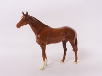 Lot 270 - A Beswick model of a chestnut horse