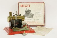 Lot 291 - A boxed Mamod steam engine