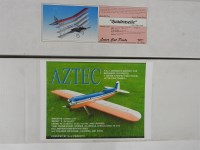 Lot 427 - An 'Aztec' model plane kit