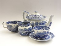 Lot 469 - Copeland Spode Italian pattern tea and dinner wares