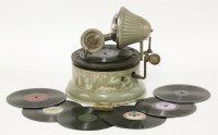 Lot 299 - A 'Nifty Nirona' miniature gramophone