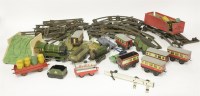 Lot 380 - A quantity of Hornby O Guage model railways