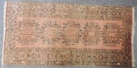Lot 646A - A red ground Turkoman rug