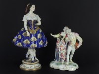 Lot 269 - A Continental figure group