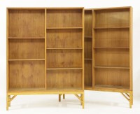 Lot 326 - A pair of Danish teak 'China' bookcases