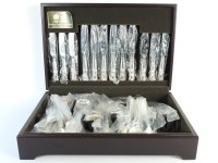 Lot 483 - A modern Kings pattern silver plated canteen of cutlery