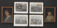 Lot 508 - A set of four 19th century racing prints