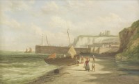 Lot 343 - William Raymond Dommerson (Dutch 1850-1927)
'WHITBY'
Signed l.r.