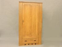 Lot 503 - Arts and craft style corner cupboard