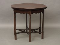 Lot 636 - An Arts and Crafts style octagonal centre table