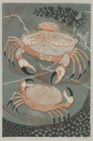 Lot 2 - Edward Bawden RA (1903-1989)
'AESOP'S FABLES: THE OLD CRAB AND THE YOUNG'
Lithograph