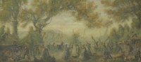Lot 229 - Franklin White (1892-1975)
HOP-PICKING
Oil on canvas
56.5 x 123cm

*Artist's Resale Right may apply to this lot.